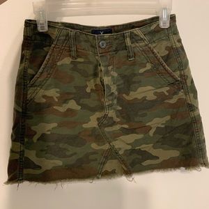 Camo skirt